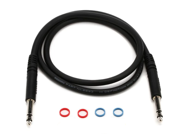 Mogami PJM 2400 Bantam TT Patch Cable - 24 inch Black