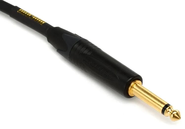 Mogami Gold Instrument 06R Straight to Right Angle Instrument Cable - 6 foot
