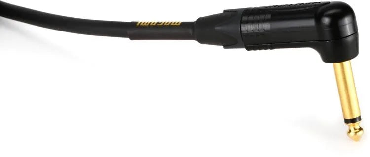 Mogami Gold Instrument 25R Straight to Right Angle Instrument Cable - 25 foot