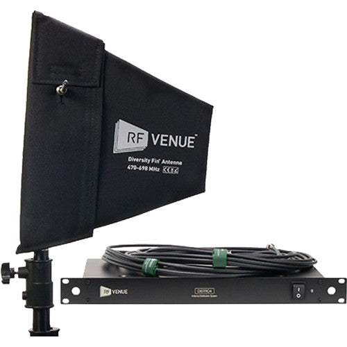 RF Venue DISTRO4 4-Channel UHF Antenna Distribution System