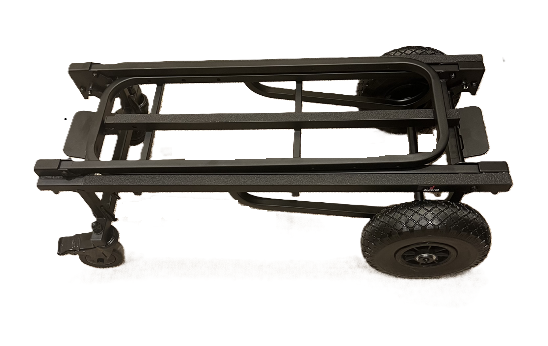 Drumroll Heavy Duty Foldable Rolling Utility Cart - UTC440