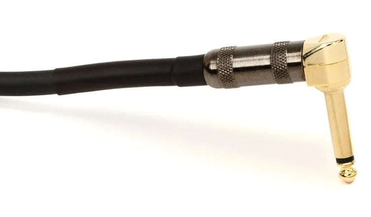 Mogami Platinum Guitar 06R Straight to Right Angle Instrument Cable - 6 foot