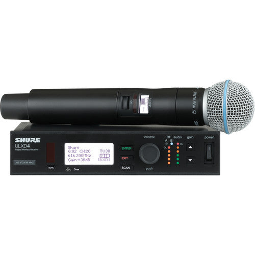 Shure ULX-D Digital Wireless Handheld Microphone Kit with