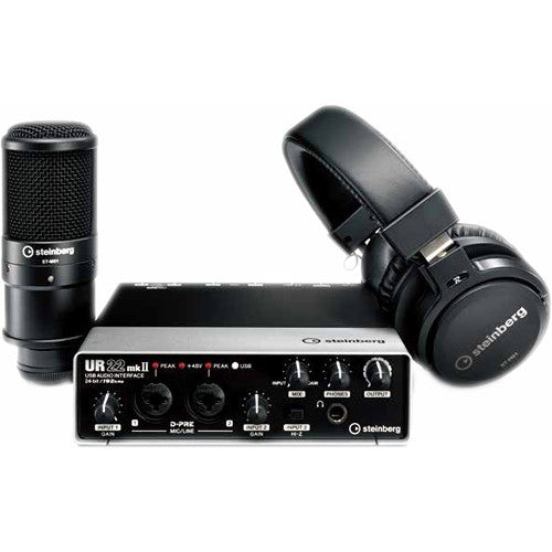 Steinberg UR22 MKII Recording Pack – Key Note Music