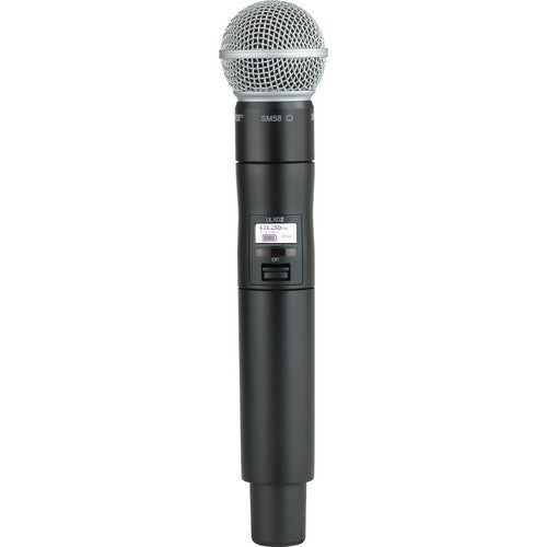 Shure ULXD2/SM58 Digital Handheld Wireless Microphone Transmitter with SM58 Capsule