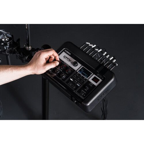 Yamaha DTX8K-X Electronic Drum Kit with Wood-Shell TCS Pads and DTX-PRO Drum Module - Black Forest