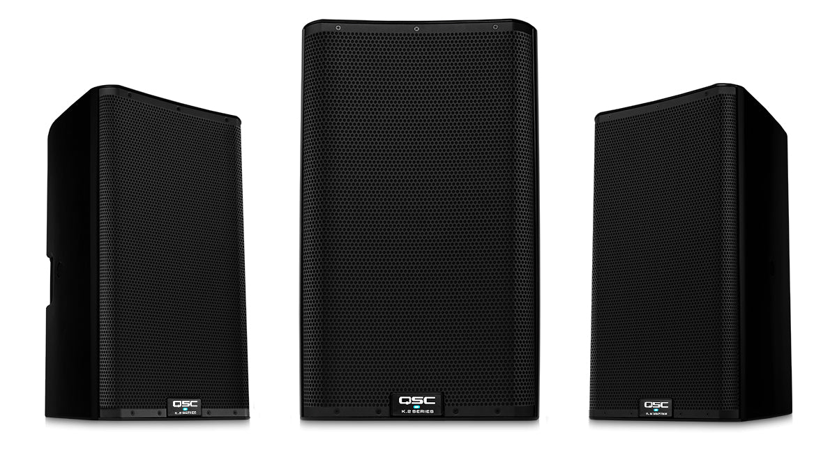 QSC K12.2 Loud Speaker with Case