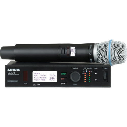 Shure ULX-D Digital Wireless Handheld Microphone Kit with Beta 87A