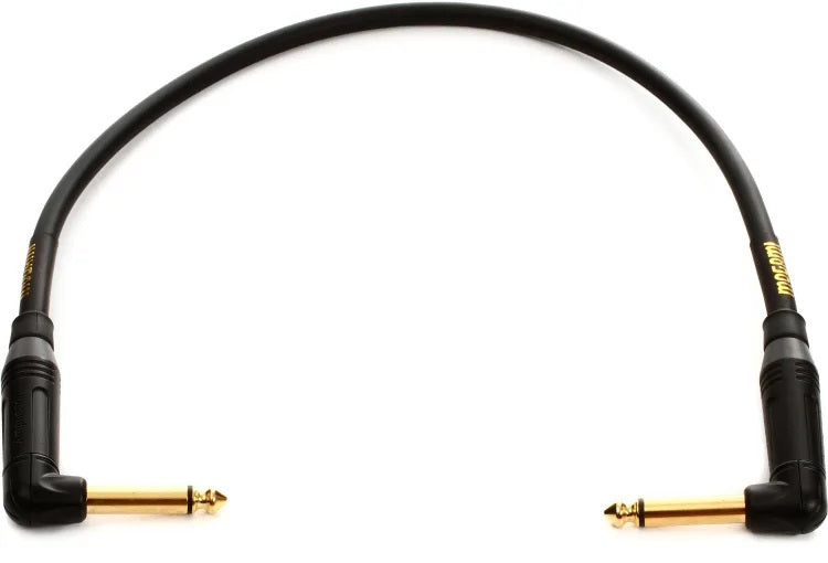 Mogami Gold Instrument 1.5RR Right Angle to Right Angle Pedal Cable - 1.5 foot