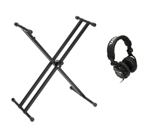 Keyboard bundle - Double X stand and TH05  headphone