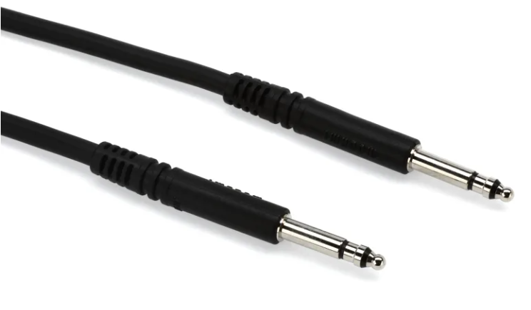 Mogami PJM 1800 Bantam TT Patch Cable - 18 inch Black