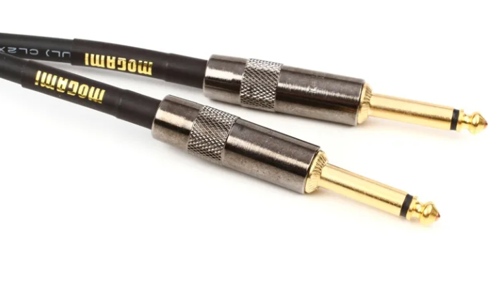 Mogami Gold Speaker Cable 1/4 inch TS to 1/4 inch TS - 3 foot