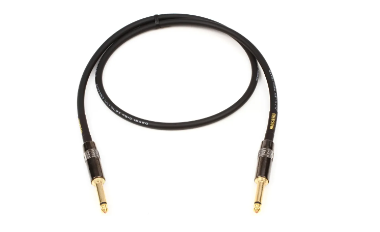 Mogami Gold Speaker Cable 1/4 inch TS to 1/4 inch TS - 3 foot