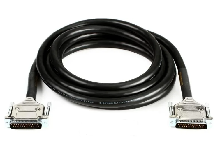 Mogami Gold DB25-DB25 8-channel Analog Interface Cable - 10'