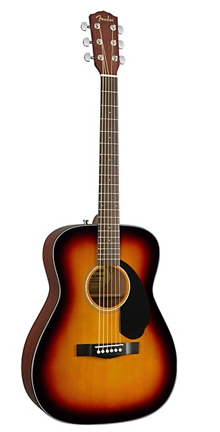 Fender CC-60S Concert Acoustic Guitar Sunburst