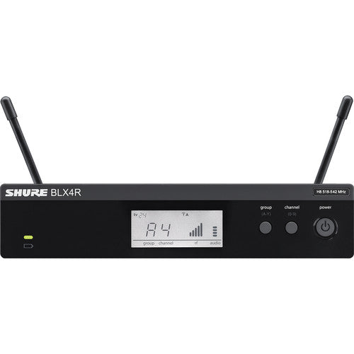 Shure BLX24R/SM58 Rackmount Wireless Handheld Microphone System with SM58 Capsule