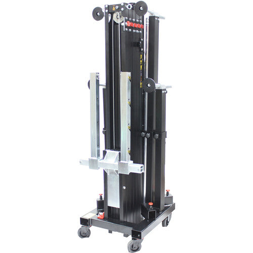 ProX FANTEK Compact Front-Loading Lifting Line Array Systems Tower (19.5' Max Height, 728 lb Load Capacity)