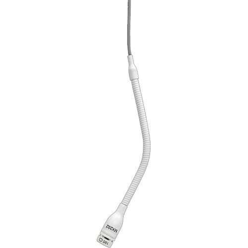 Shure MX202WP-A/MS Microflex Overhead Mini-Shotgun Microphone with Pla ...