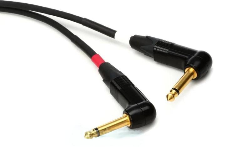 Mogami Gold Keyboard S Stereo Cable - Dual TS Male to Right Angle TS Male - 6 foot