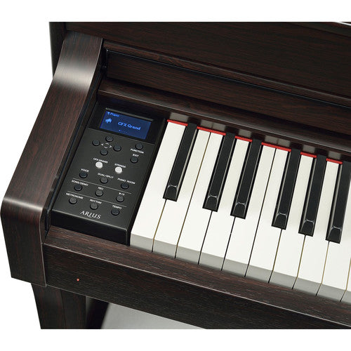 Yamaha ARIUS YDP-184 88-Key Digital Console Piano with Bench (Dark Rosewood)