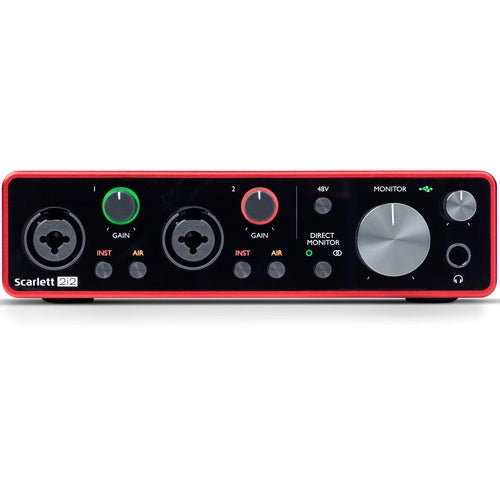 Focusrite Scarlett 2i2 2x2 USB Audio Interface (3rd Generation Focusrite Scarlett 2i2 2x2 USB Audio Interface (3rd Generation