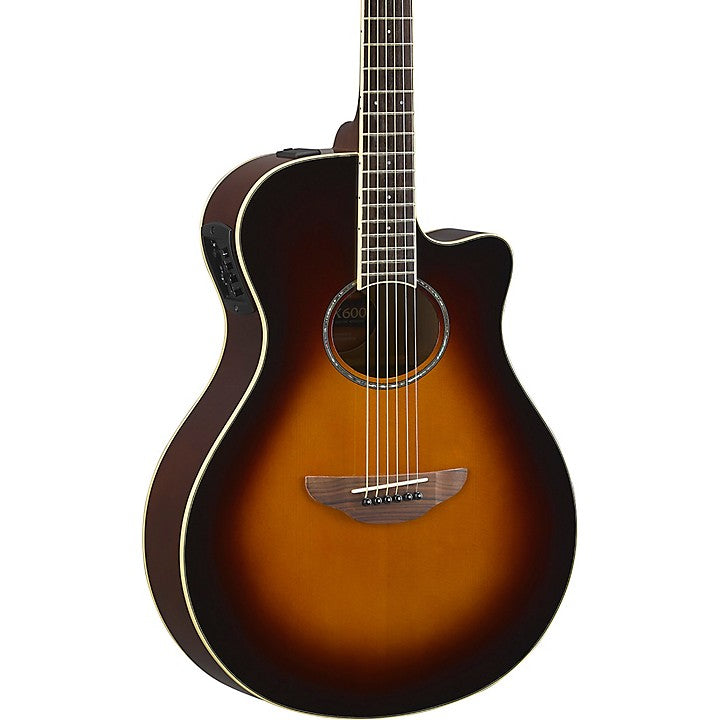 Yamaha APX600 Acoustic - Electric Guitar deluxe package - Black